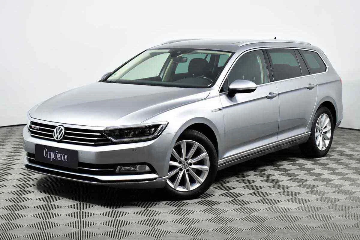 Volkswagen Passat, Серебряный, 2018, Робот, 190 л.с., цена от 1 205 000 руб.
