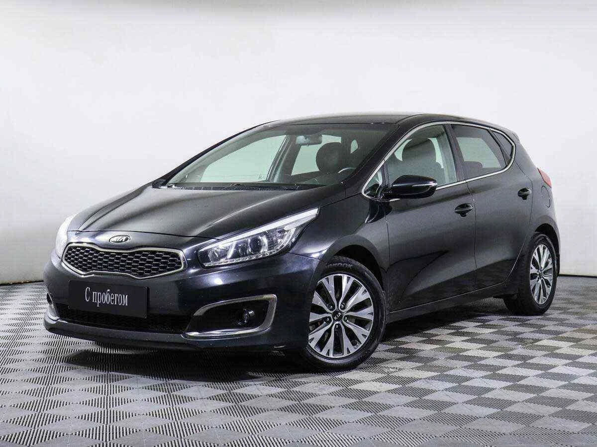 KIA Ceed, Черный, 2018, Автоматическая, 130 л.с., цена от 880 000 руб.