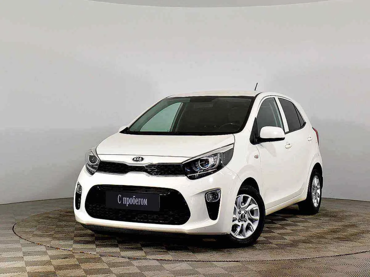 KIA Picanto, Белый, 2018, Автоматическая, 84 л.с., цена от 843 000 руб.