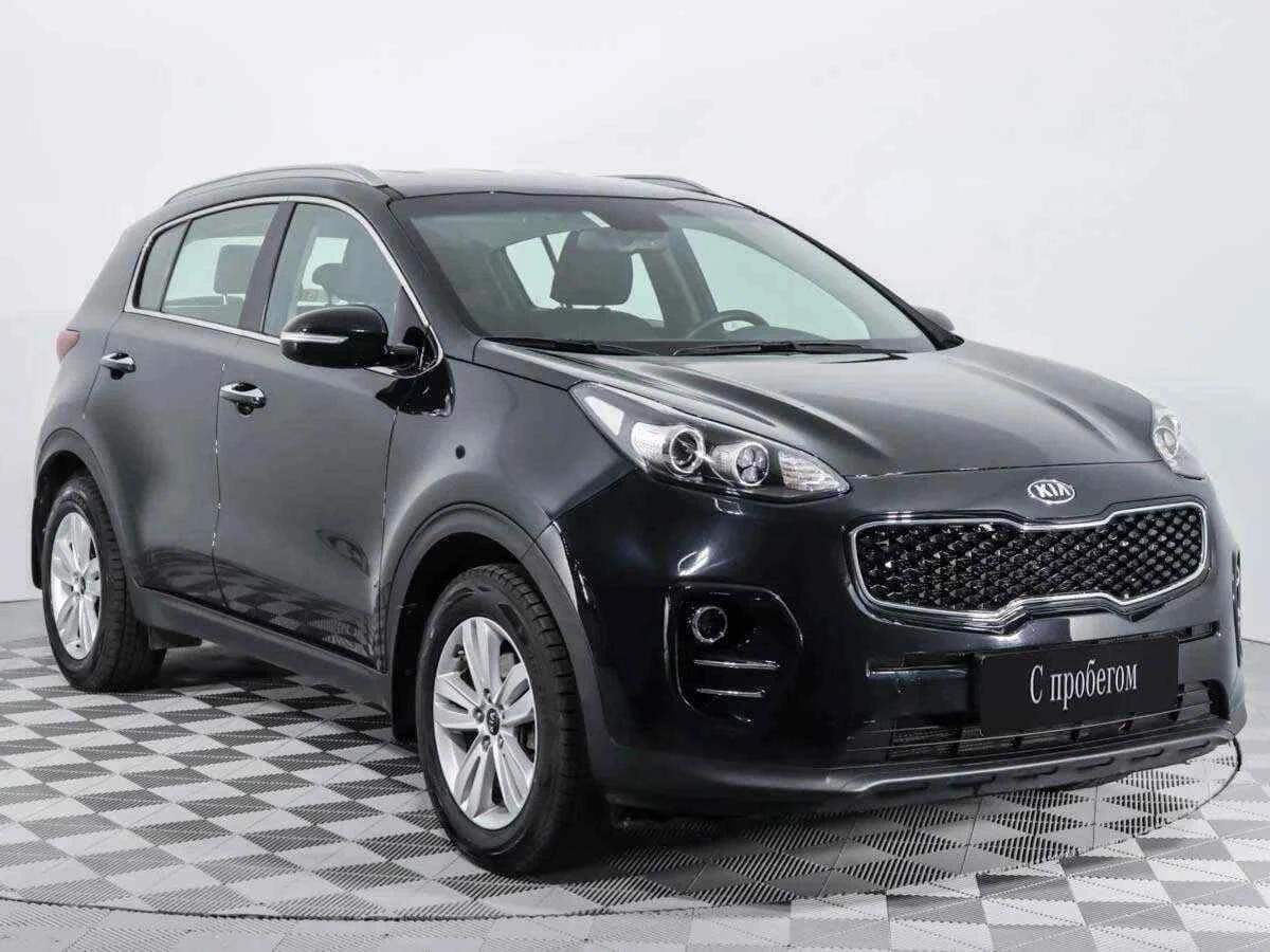 KIA Sportage, Черный, 2018, Автоматическая, 150 л.с., цена от 1 669 100 руб.