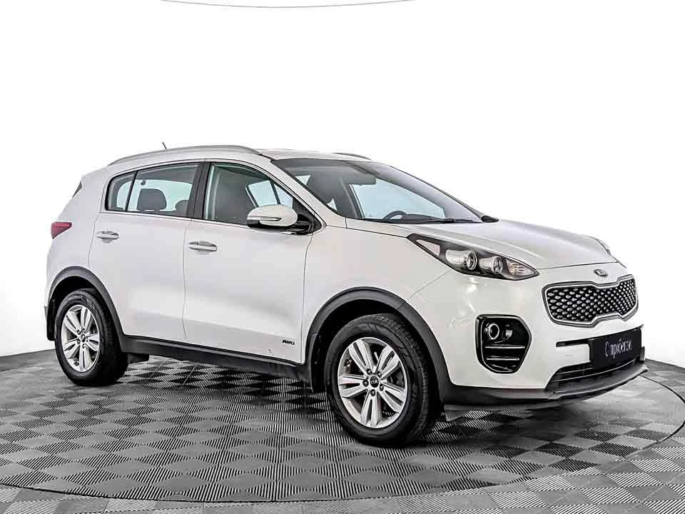 KIA SPORTAGE, Белый, 2016, Автоматическая, 150 л.с., цена от 1 232 000 руб.