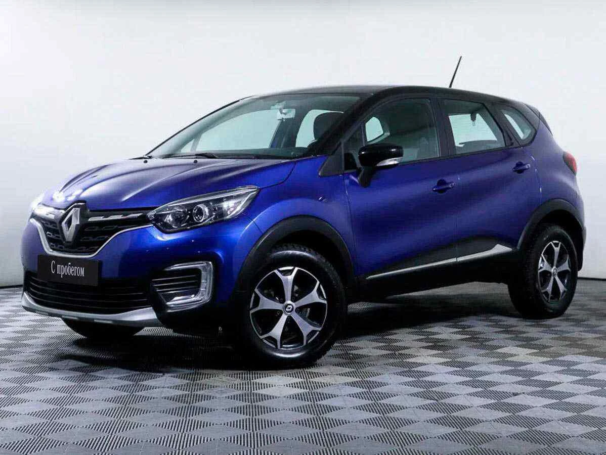 Renault Kaptur, Синий, 2020, Вариатор, 114 л.с., цена от 1 167 000 руб.