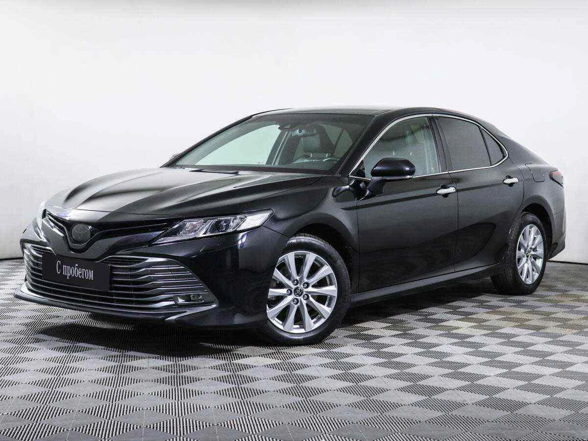 Toyota Camry, Черный, 2018, Автоматическая, 181 л.с., цена от 2 225 000 руб.