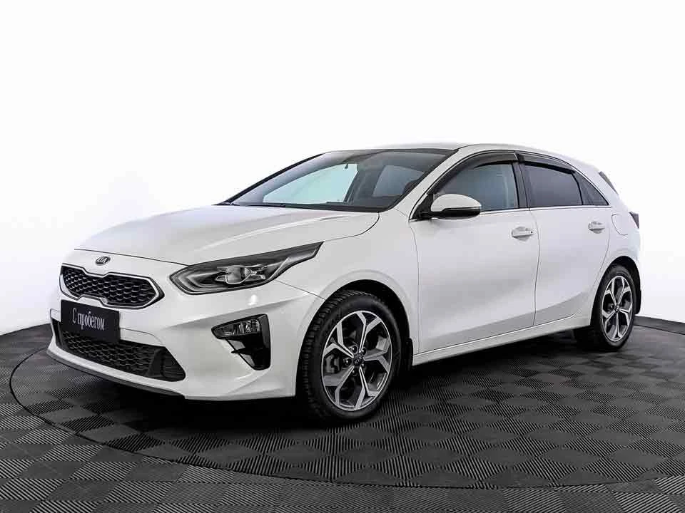 KIA CEED, Белый, 2021, Автоматическая, 128 л.с., цена от 1 352 000 руб.