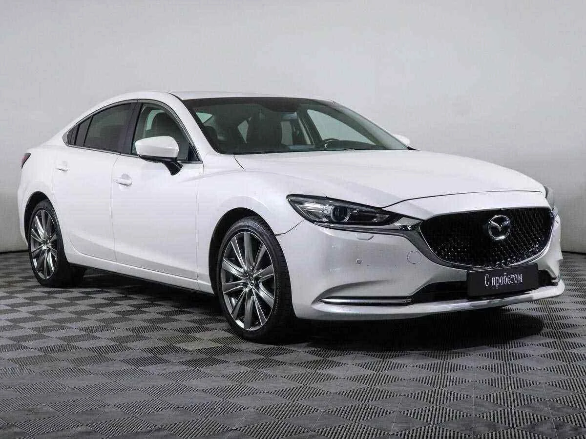 Mazda 6, Белый, 2019, Автоматическая, 194 л.с., цена от 1 480 000 руб.