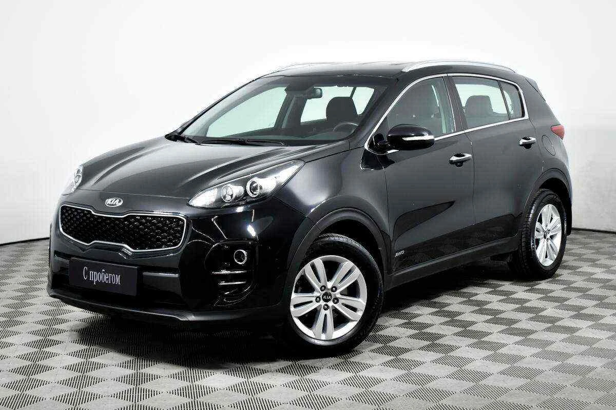 KIA Sportage, Черный, 2017, Механическая, 150 л.с., цена от 1 475 000 руб.