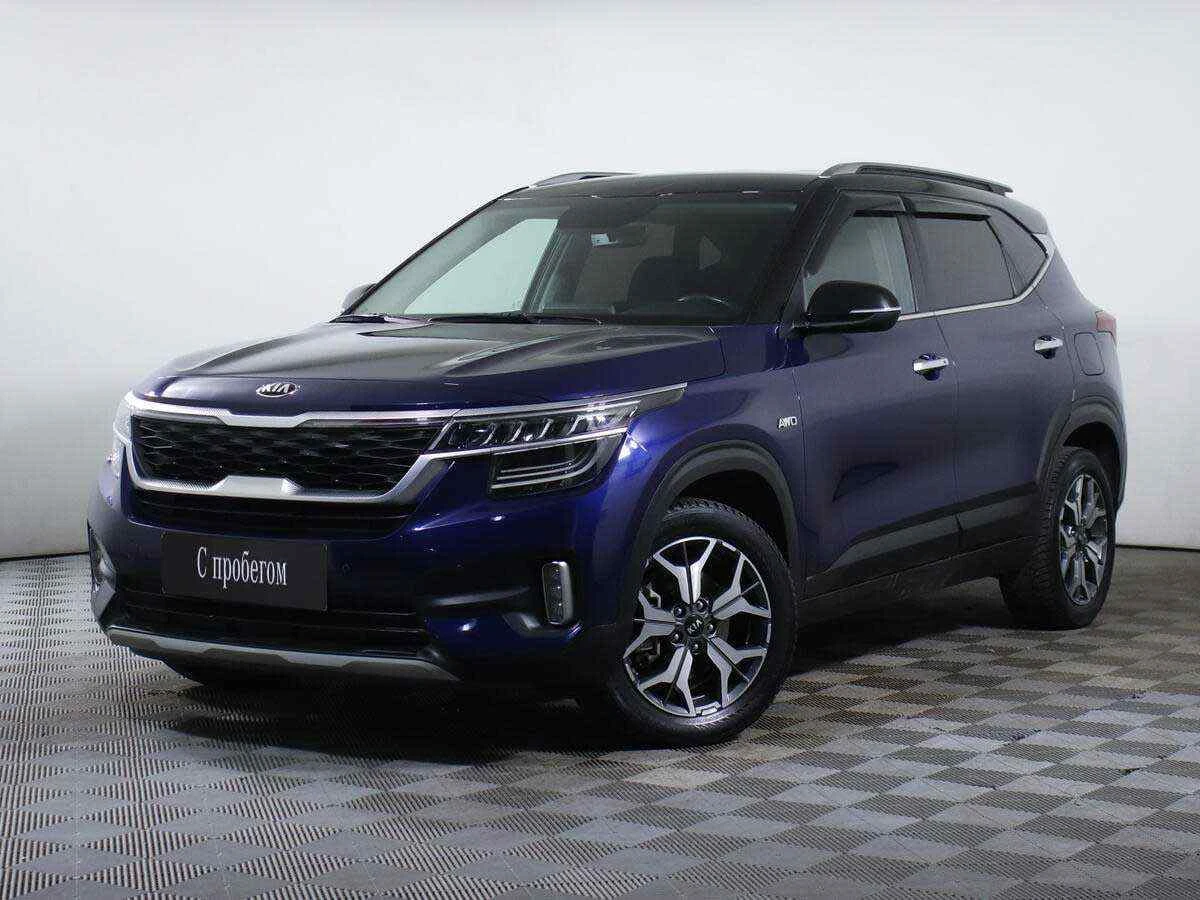 KIA Seltos, Синий, 2020, Вариатор, 149 л.с., цена от 1 870 000 руб.
