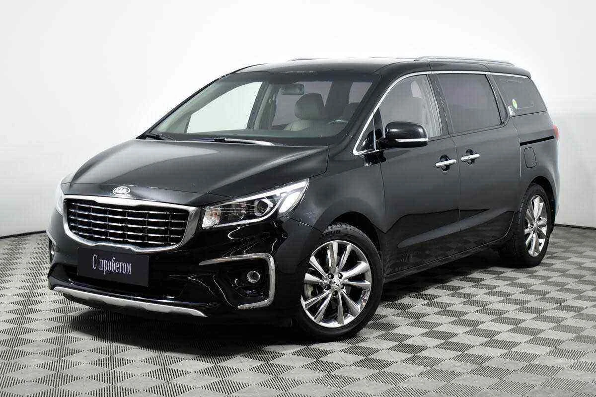 KIA Carnival, Черный, 2017, Автоматическая, 202 л.с., цена от 1 899 000 руб.