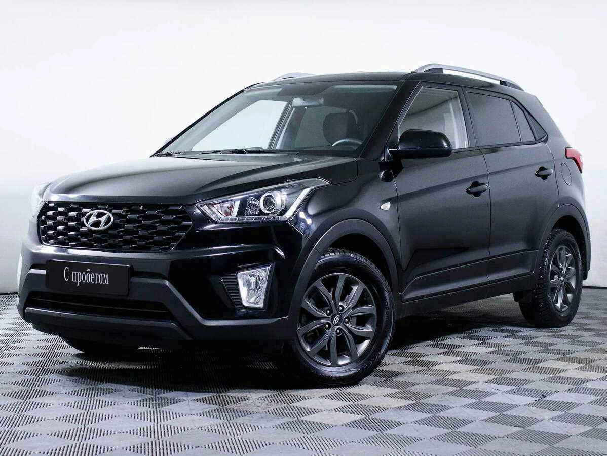 Hyundai Creta, Черный, 2021, Автоматическая, 149 л.с., цена от 1 349 000 руб.