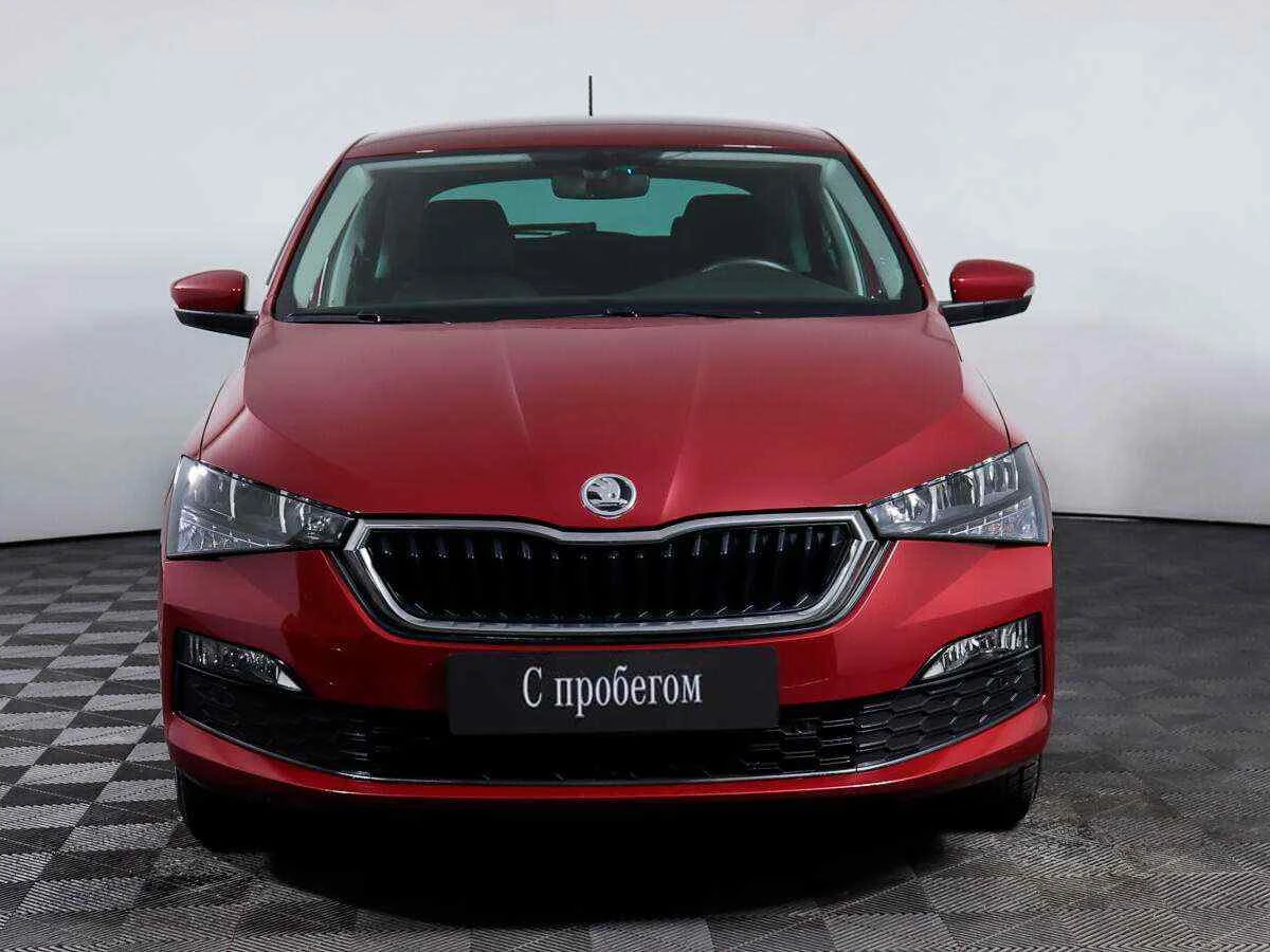 Skoda Rapid, Красный, 2021, Автоматическая, 110 л.с., цена от 1 100 000 руб.