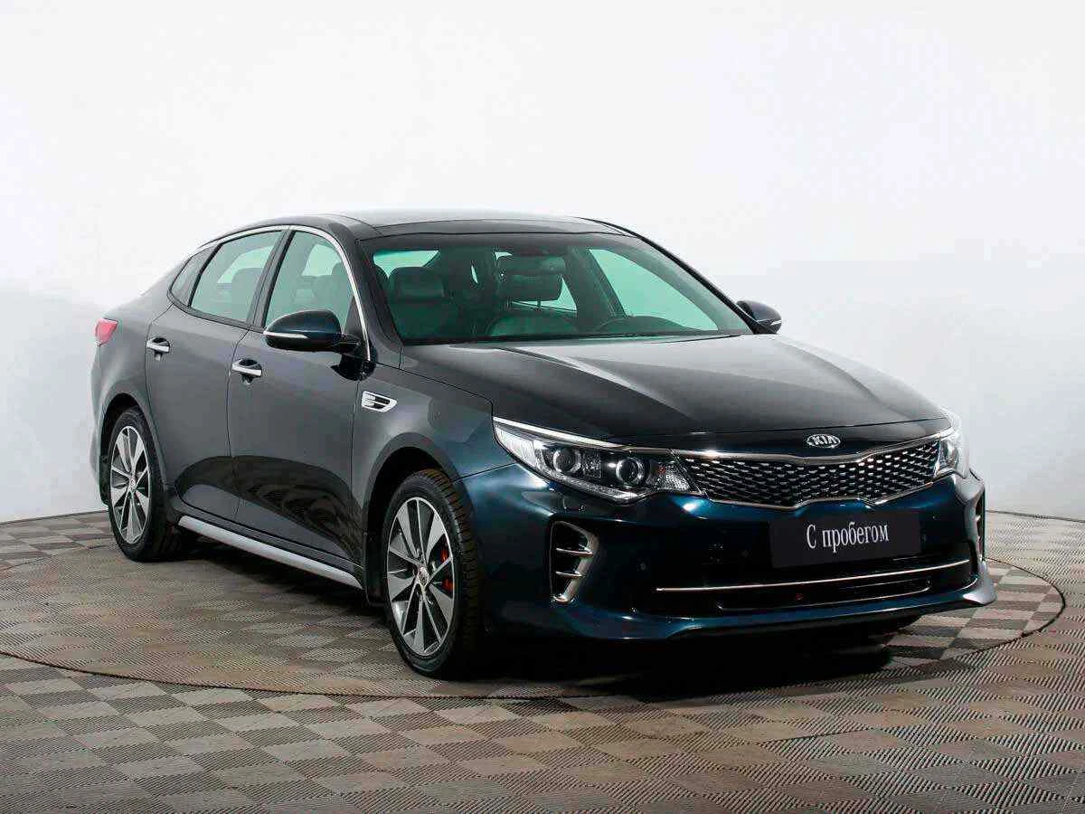 KIA Optima, Синий, 2017, Автоматическая, 188 л.с., цена от 1 245 000 руб.