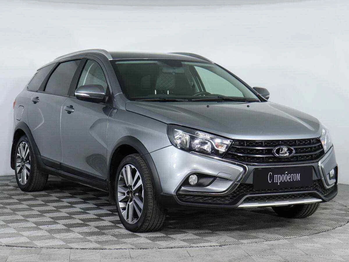 LADA Vesta SW Cross, Серебряный, 2020, Механическая, 122 л.с., цена от 588 000 руб.