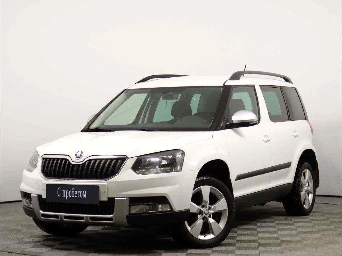 Skoda Yeti, Белый, 2016, Робот, 125 л.с., цена от 1 035 000 руб.