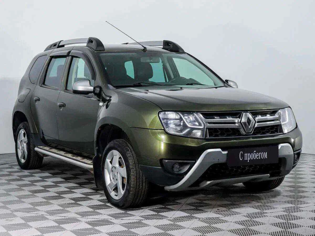 Renault Duster, Зеленый, 2016, Механическая, 109 л.с., цена от 1 054 000 руб.