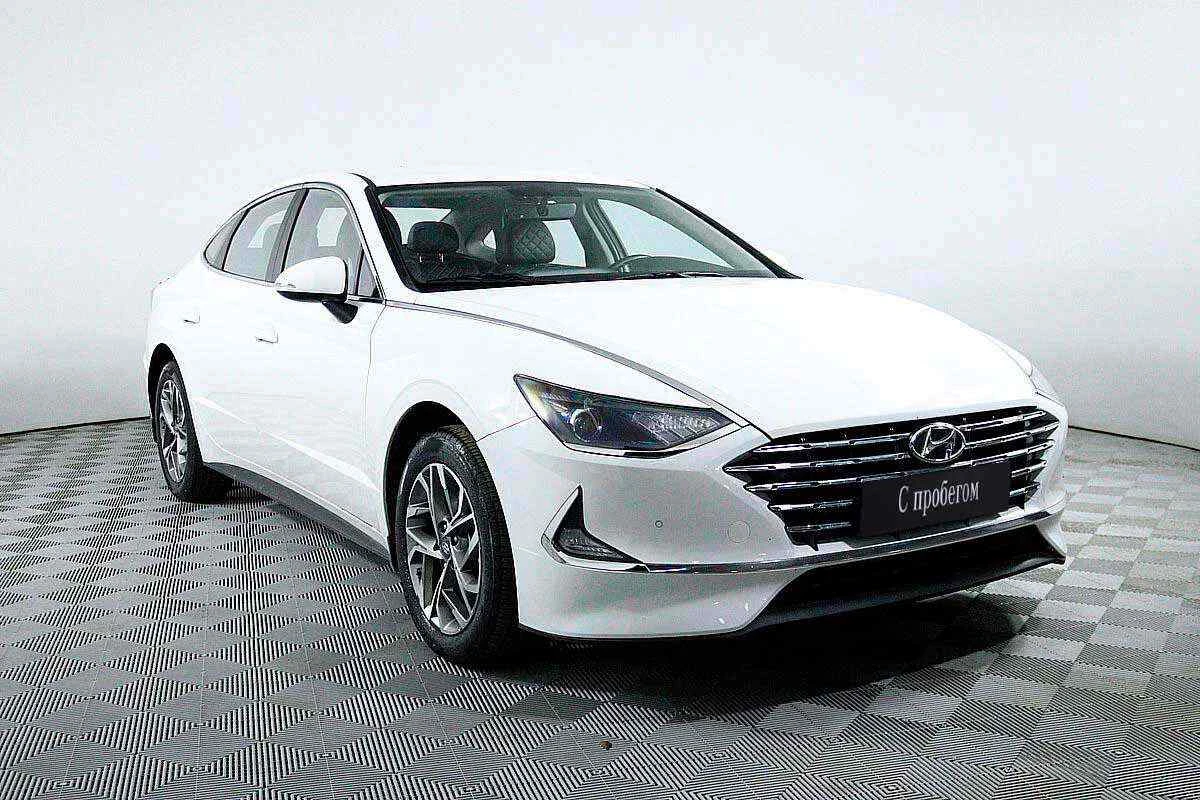 Hyundai Sonata, Белый, 2021, Автоматическая, 150 л.с., цена от 1 899 000 руб.