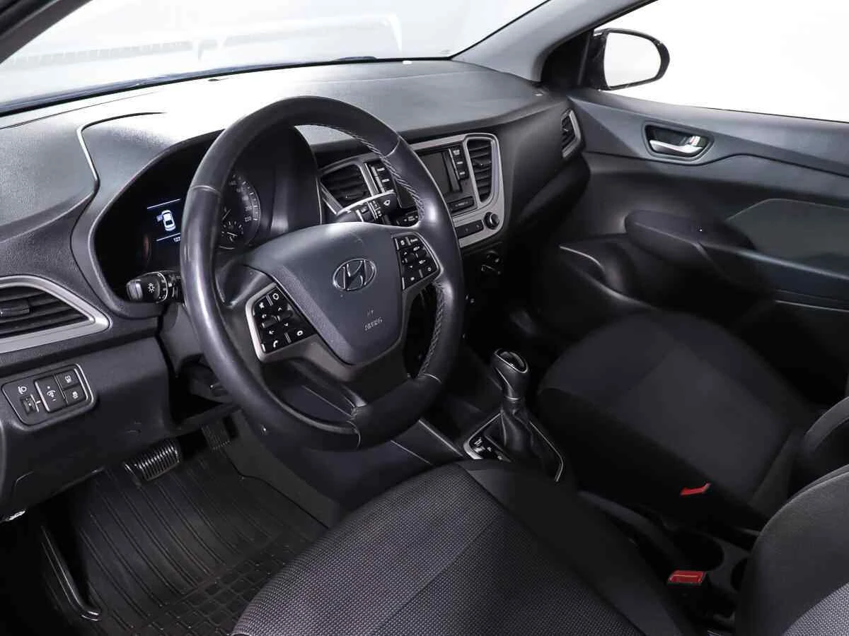 Hyundai Solaris, Черный, 2019, Автоматическая, 123 л.с., цена от 465 000 руб.