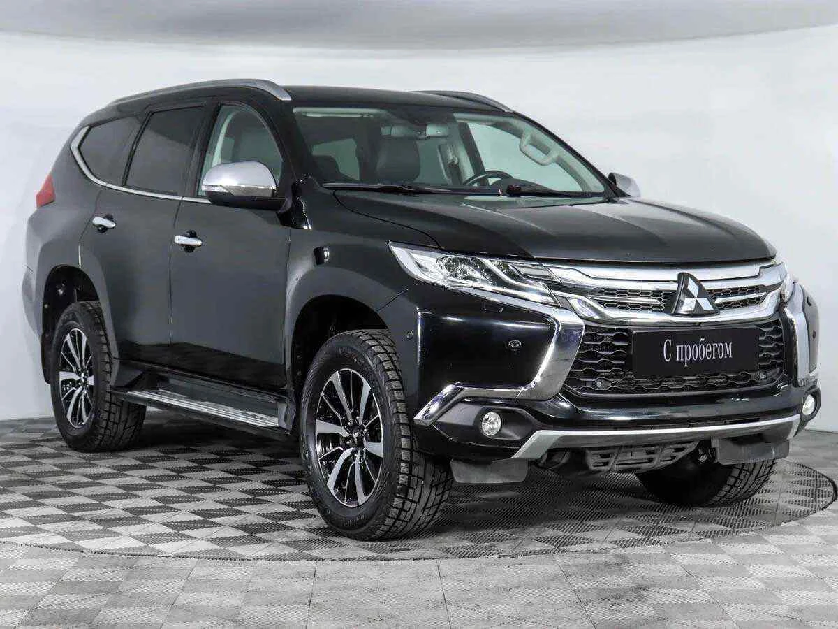 Mitsubishi Pajero Sport, Черный, 2017, Автоматическая, 181 л.с., цена от 2 115 000 руб.