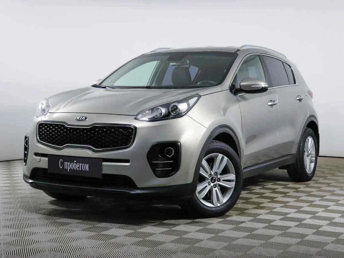 KIA Sportage, Серебряный, 2016, Автоматическая, 150 л.с., цена от 1 404 500 руб.