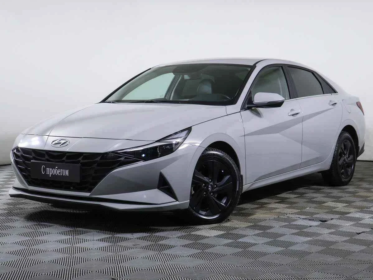 Hyundai Elantra, Серебряный, 2021, Автоматическая, 128 л.с., цена от 1 549 000 руб.