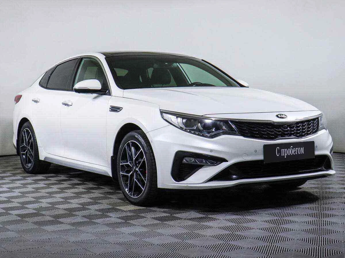 KIA Optima, Белый, 2019, Автоматическая, 188 л.с., цена от 1 505 000 руб.