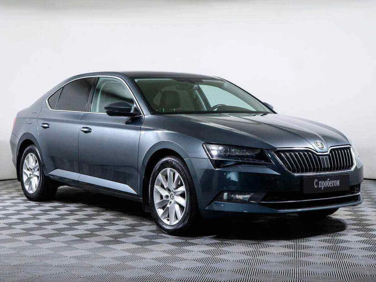 Skoda Superb, Серый, 2017, Робот, 150 л.с., цена от 1 377 000 руб.