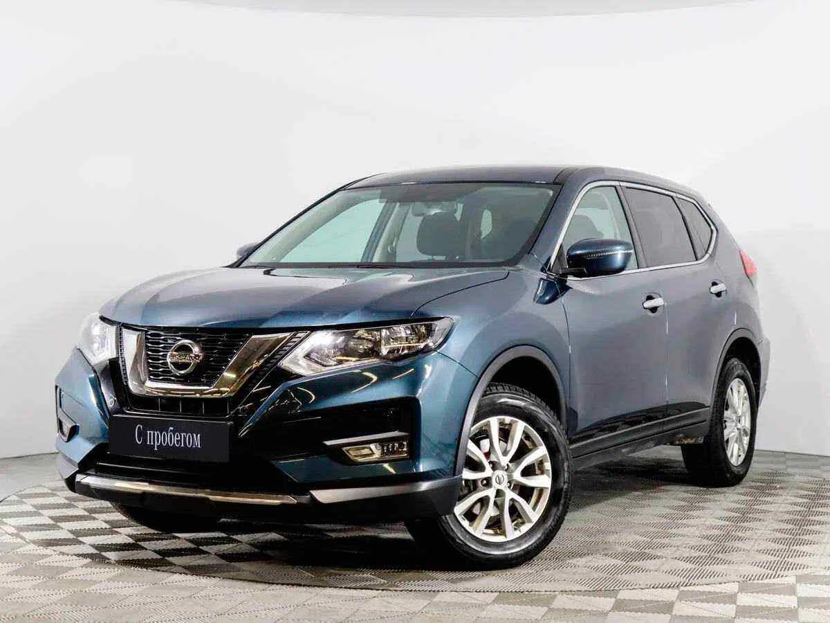 Nissan X-Trail, Голубой, 2018, Вариатор, 144 л.с., цена от 1 622 000 руб.