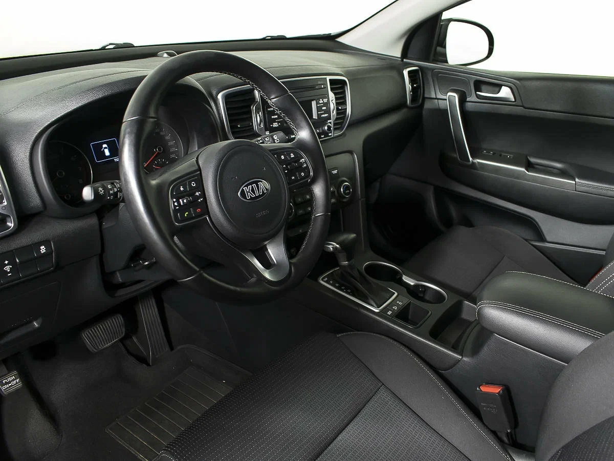 KIA Sportage, Черный, 2018, Автоматическая, 150 л.с., цена от 1 631 500 руб.
