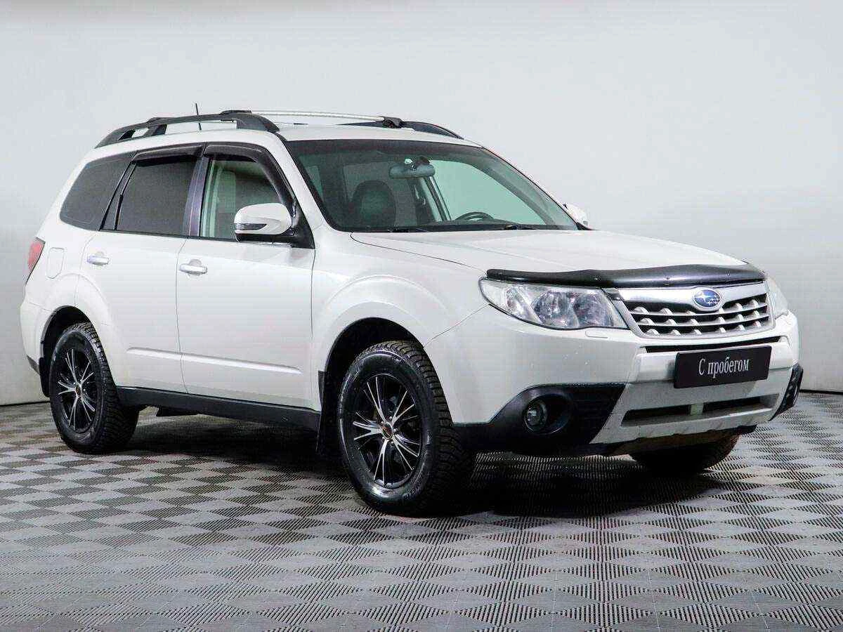 Subaru Forester, Белый, 2012, Автоматическая, 150 л.с., цена от 590 000 руб.