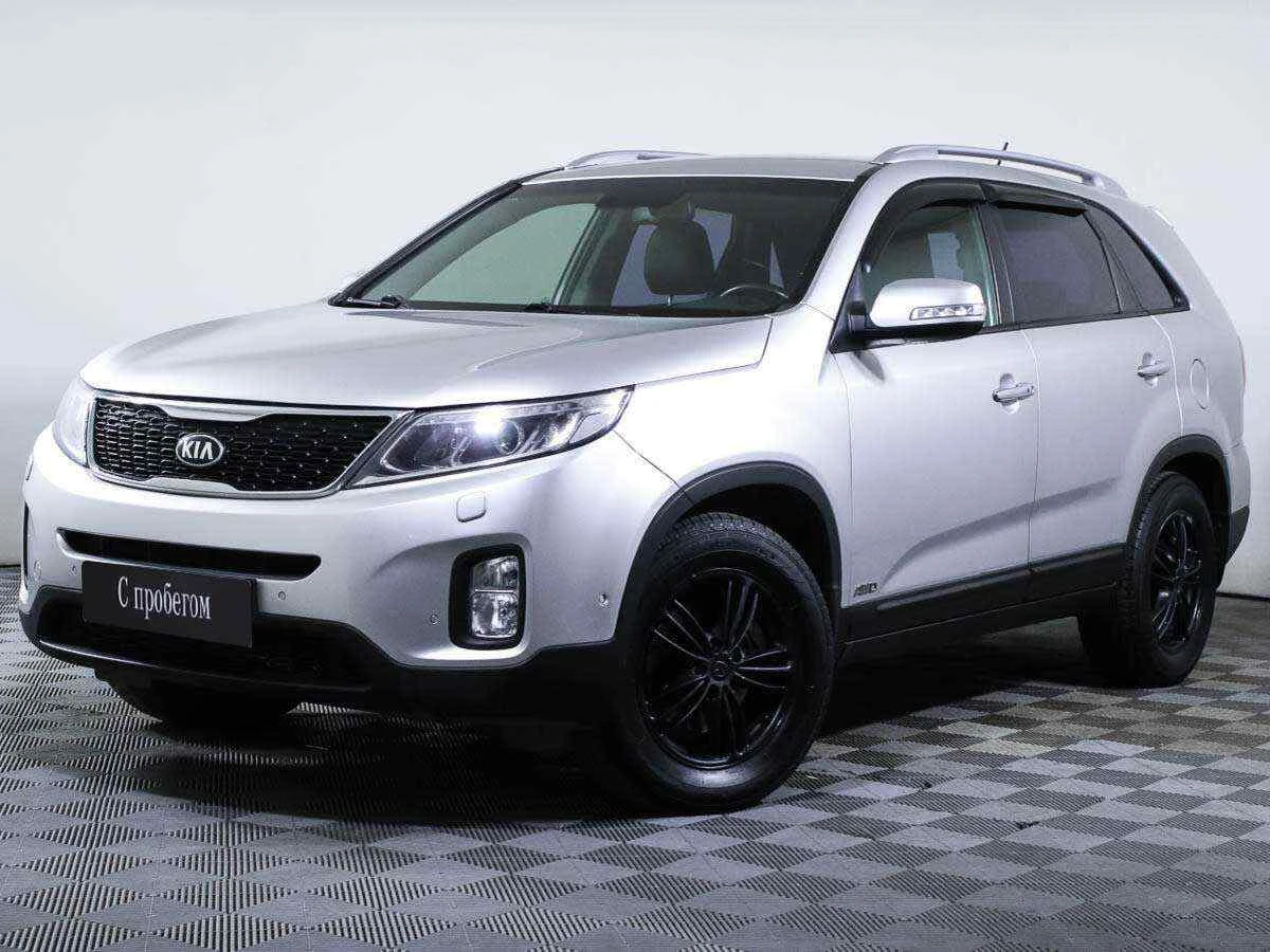 KIA Sorento, Серебряный, 2014, Автоматическая, 175 л.с., цена от 1 230 000 руб.