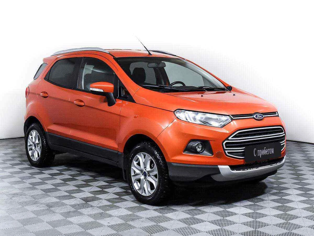 Ford EcoSport, Оранжевый, 2017, Робот, 122 л.с., цена от 525 000 руб.