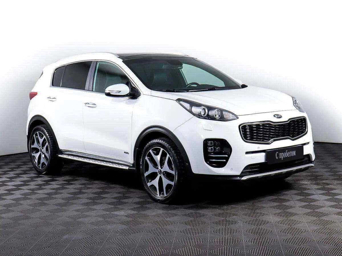 KIA Sportage, Белый, 2017, Робот, 177 л.с., цена от 1 599 000 руб.
