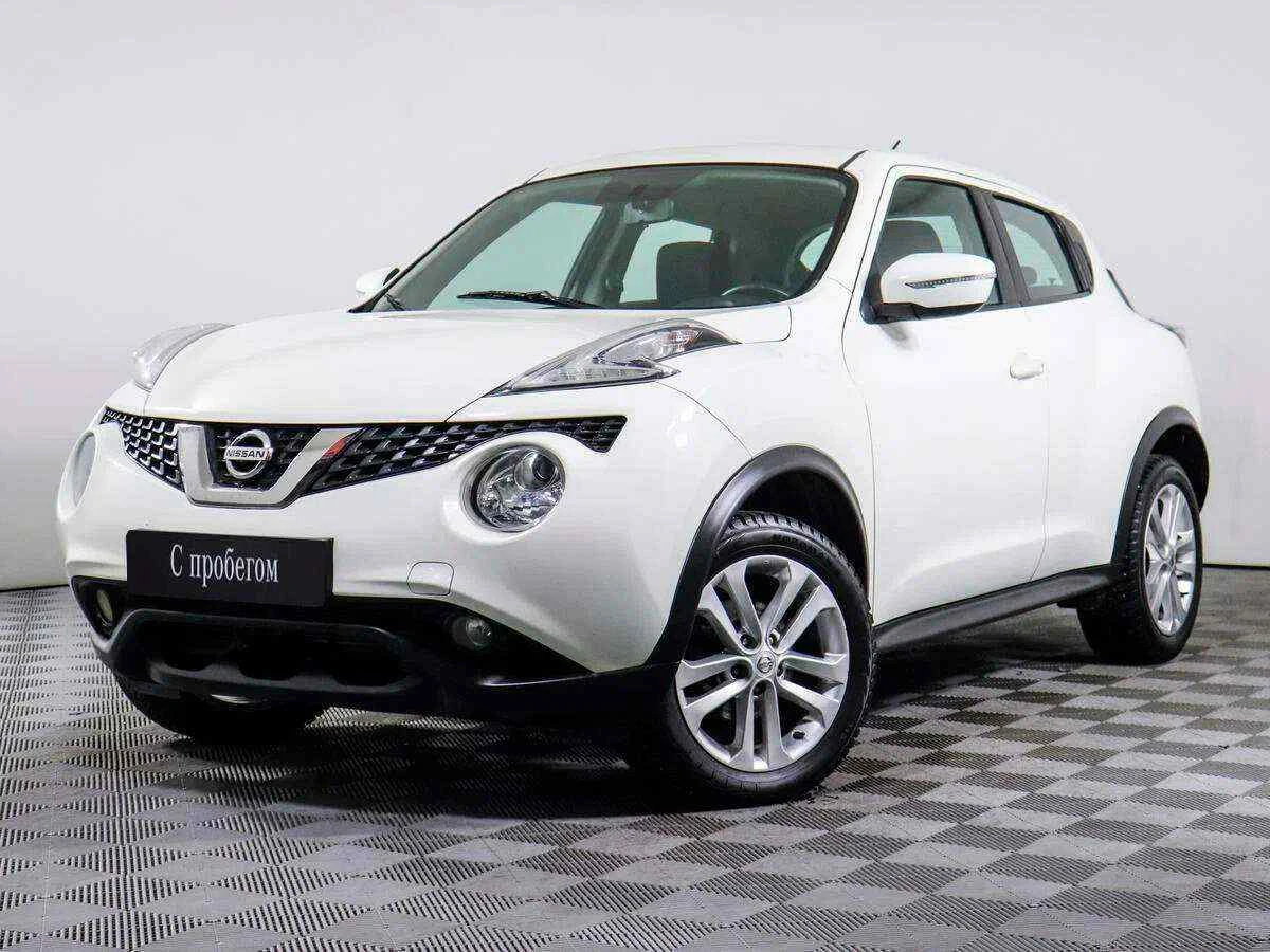 Nissan Juke, Белый, 2014, Вариатор, 117 л.с., цена от 915 000 руб.