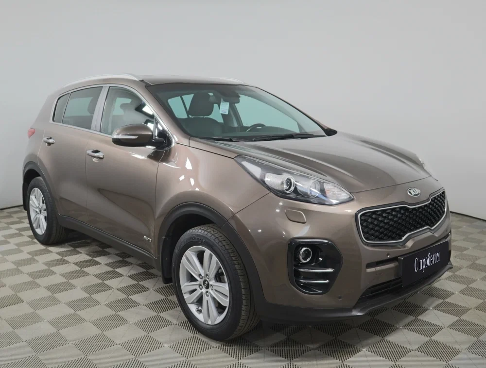 KIA Sportage, Коричневый, 2017, Автоматическая, 150 л.с., цена от 1 417 500 руб.