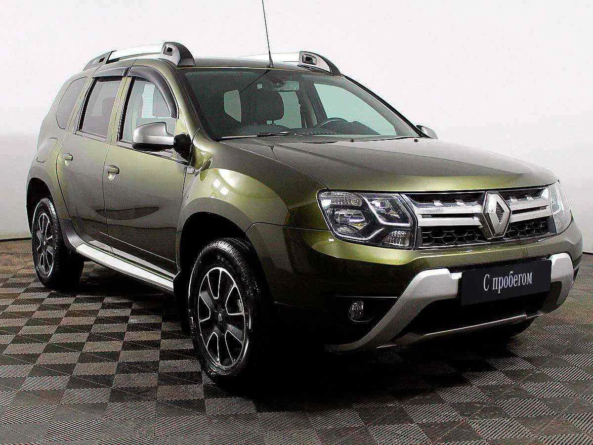 Renault Duster, Зеленый, 2018, Механическая, 109 л.с., цена от 1 349 000 руб.