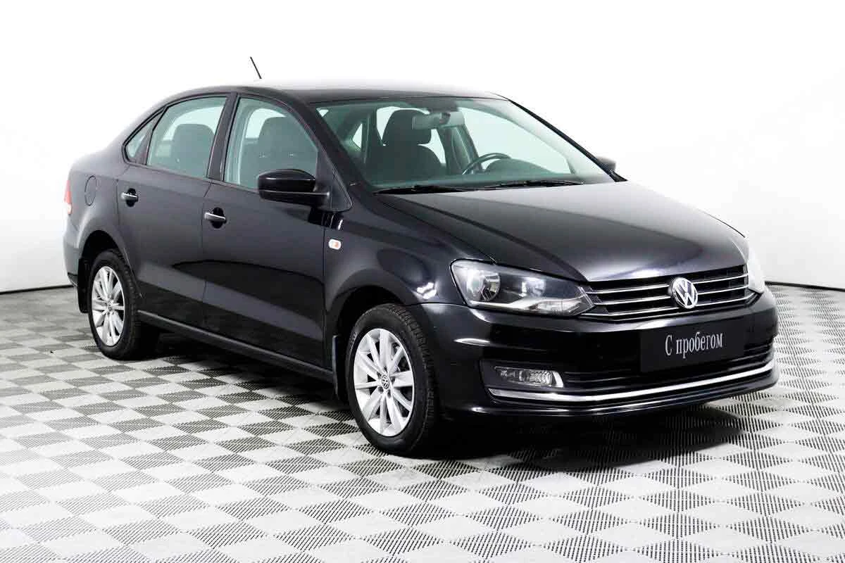 VOLKSWAGEN POLO, Черный, 2016, Автоматическая, 110 л.с., цена от 732 800 руб.