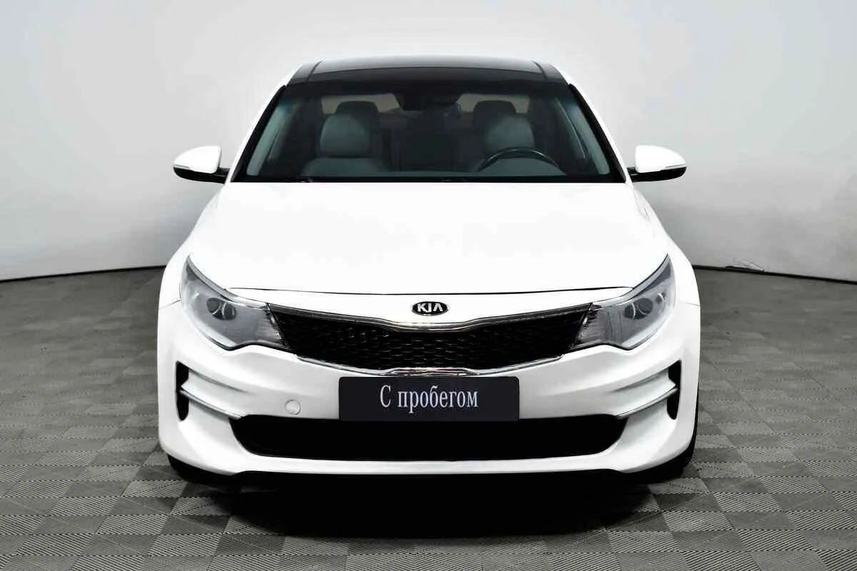 KIA Optima, Белый, 2016, Автоматическая, 188 л.с., цена от 1 250 000 руб.