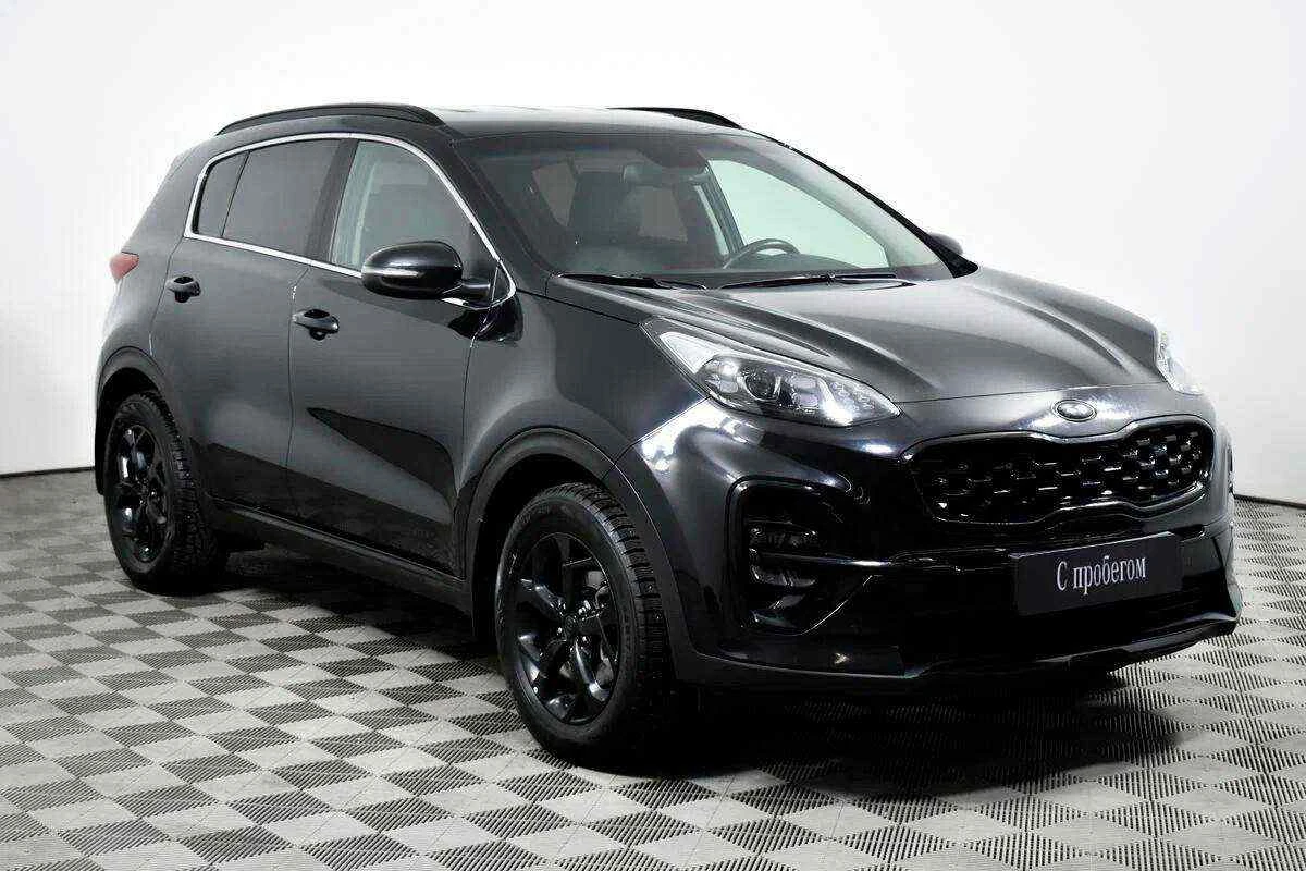 KIA Sportage, Черный, 2021, Автоматическая, 184 л.с., цена от 2 217 400 руб.