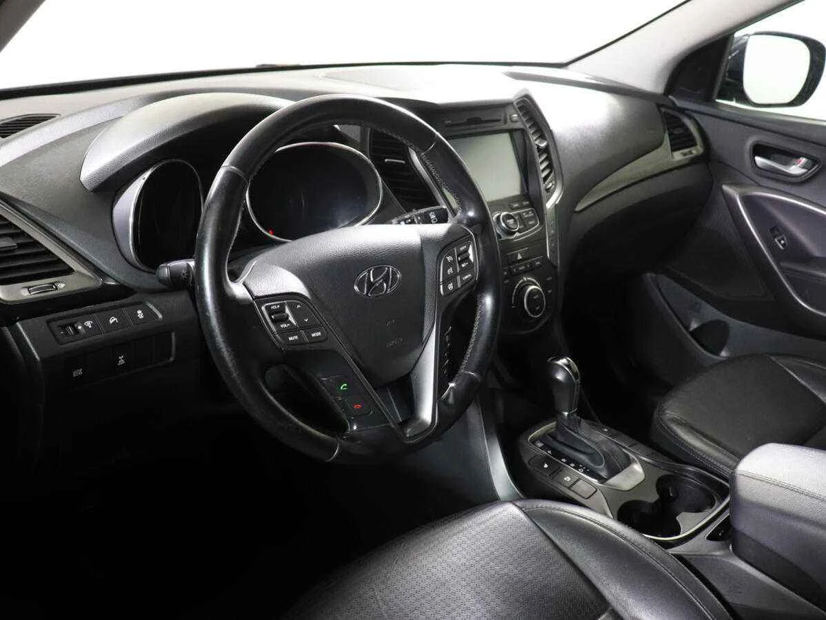 Hyundai Santa Fe, Черный, 2012, Автоматическая, 175 л.с., цена от 1 109 000 руб.