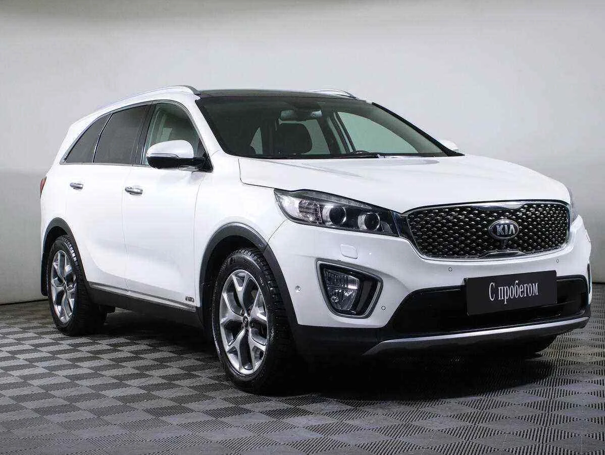 KIA Sorento, Белый, 2017, Автоматическая, 200 л.с., цена от 1 849 000 руб.