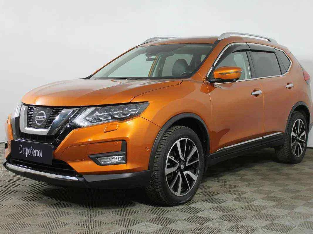 Nissan X-Trail, Оранжевый, 2018, Вариатор, 171 л.с., цена от 1 701 000 руб.