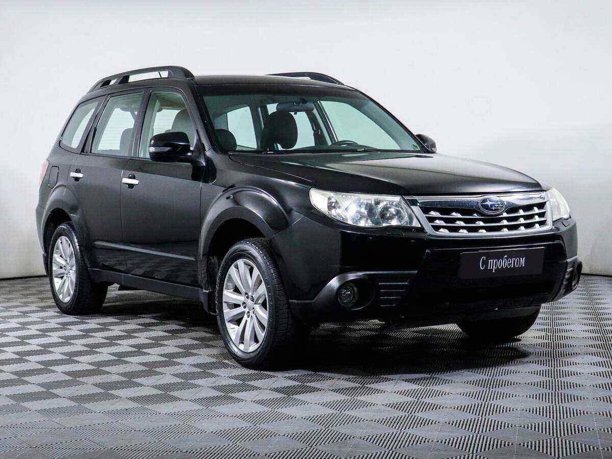 Subaru Forester, Черный, 2011, Автоматическая, 150 л.с., цена от 820 000 руб.