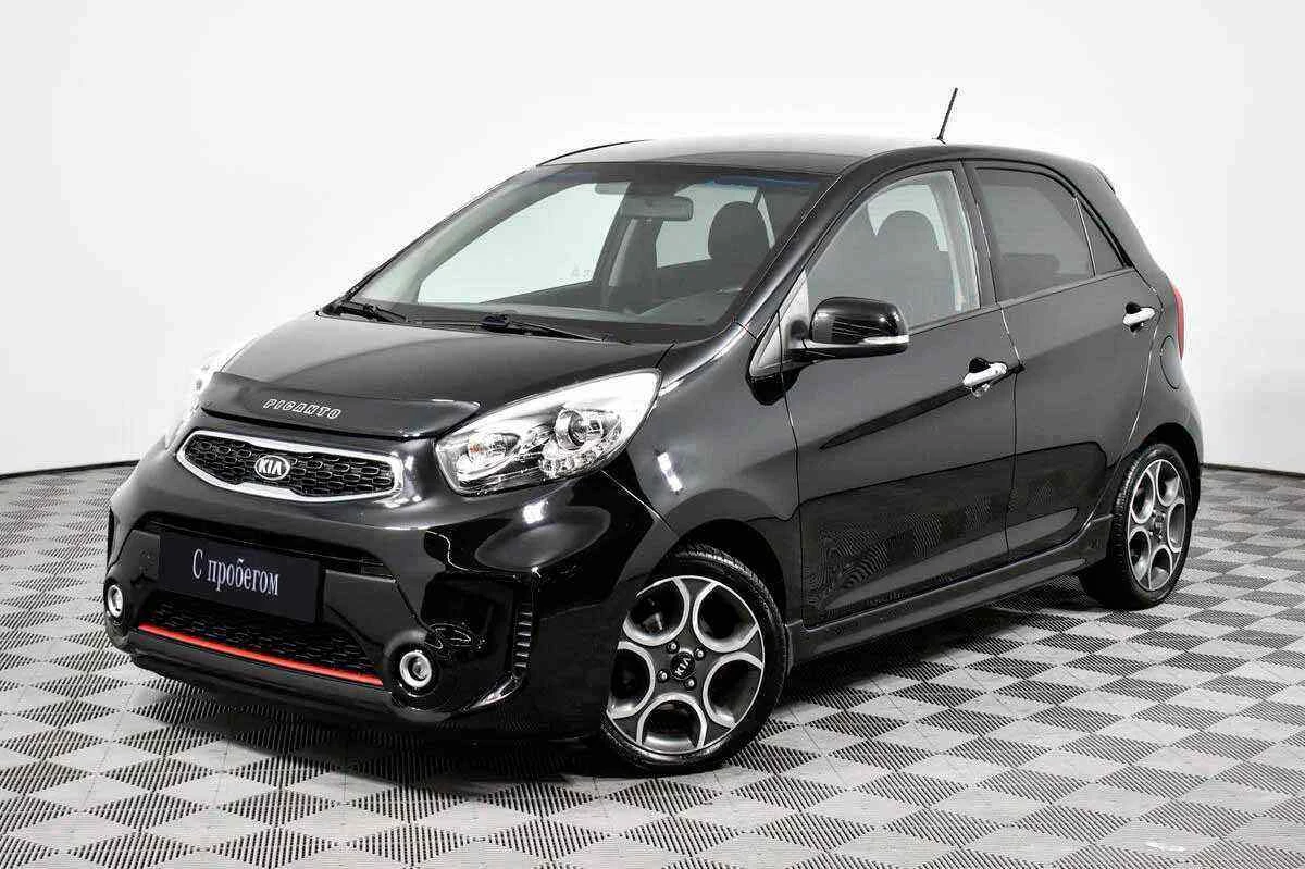 KIA Picanto, Черный, 2015, Автоматическая, 85 л.с., цена от 522 000 руб.