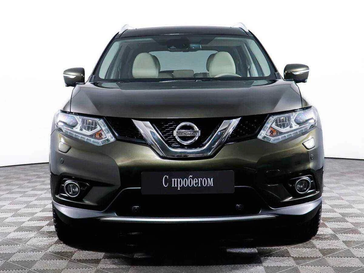 Nissan X-Trail, Зеленый, 2017, Вариатор, 171 л.с., цена от 1 350 000 руб.