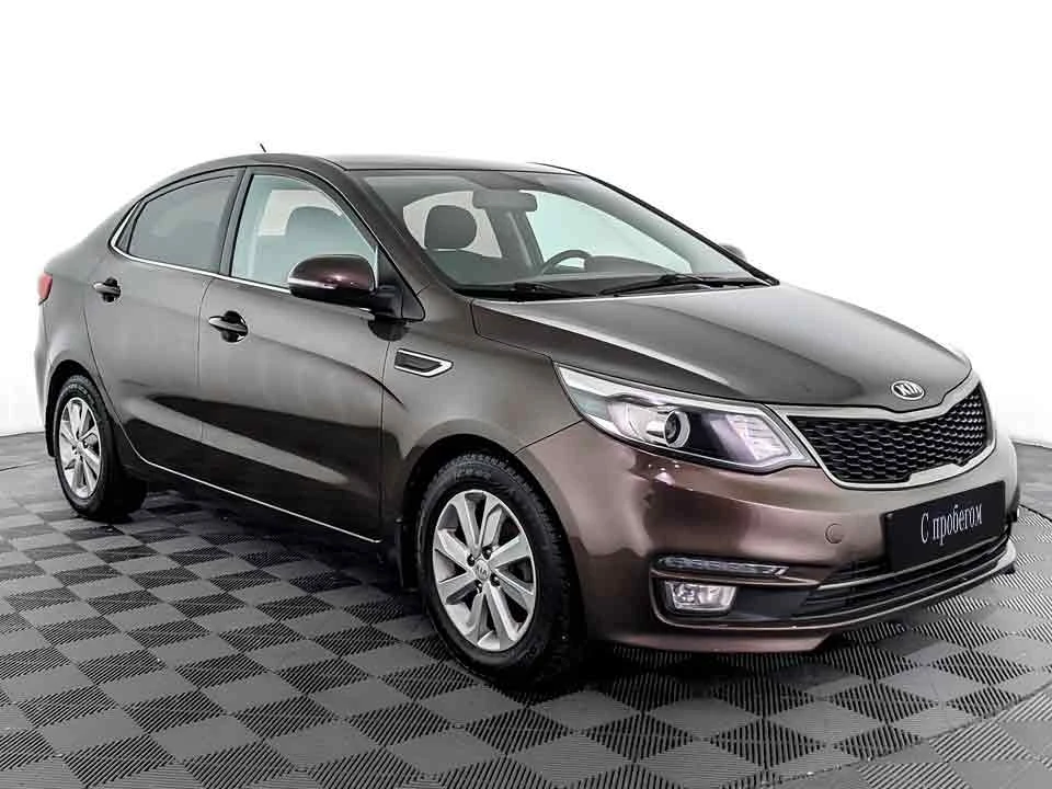 KIA RIO, Коричневый, 2017, Автоматическая, 123 л.с., цена от 800 000 руб.