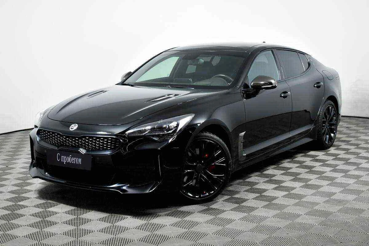 KIA Stinger, Черный, 2018, Автоматическая, 247 л.с., цена от 2 230 000 руб.