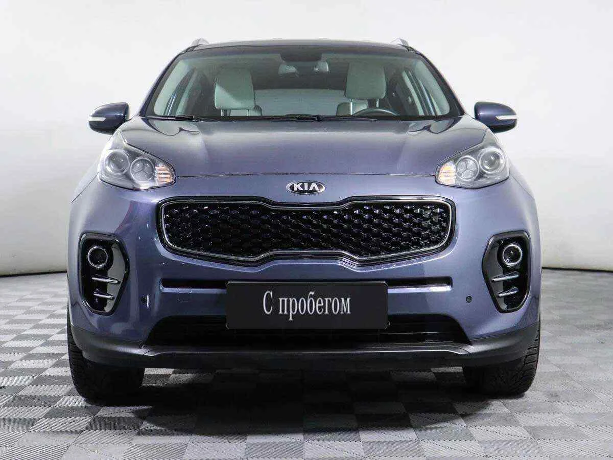 KIA Sportage, Синий, 2017, Автоматическая, 150 л.с., цена от 1 681 900 руб.