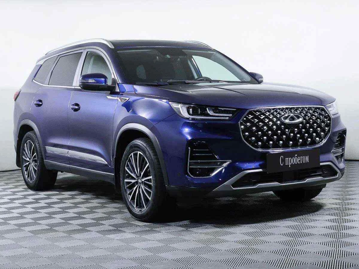 Chery Tiggo 8 Pro, Синий, 2021, Робот, 186 л.с., цена от 2 057 100 руб.