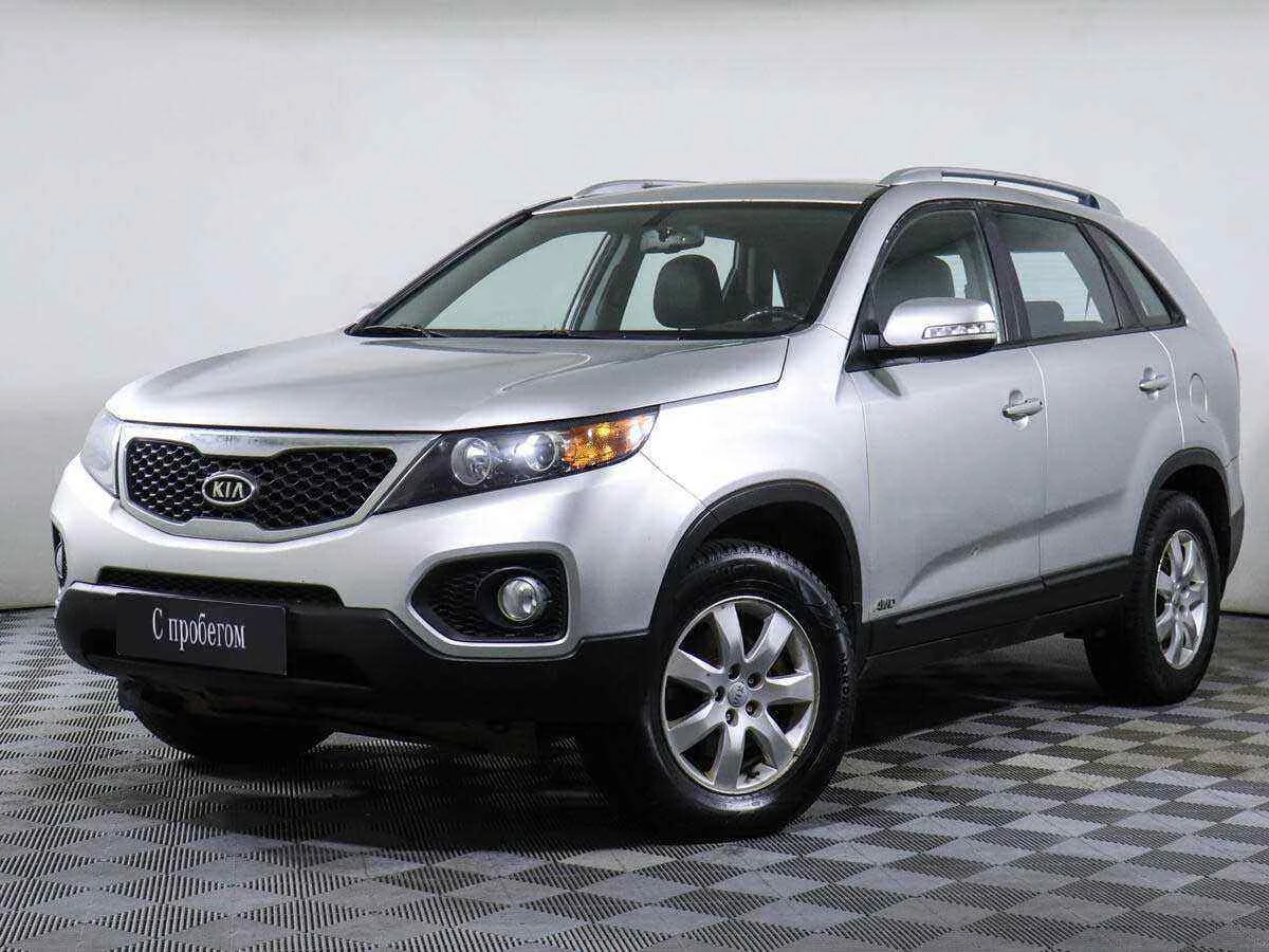KIA Sorento, Серебряный, 2011, Автоматическая, 175 л.с., цена от 690 000 руб.