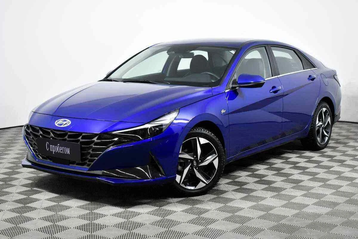 Hyundai Elantra, Синий, 2020, Автоматическая, 150 л.с., цена от 1 317 000 руб.
