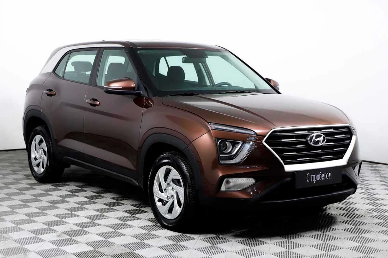 HYUNDAI CRETA, Коричневый, 2021, Автоматическая, 123 л.с., цена от 1 312 000 руб.